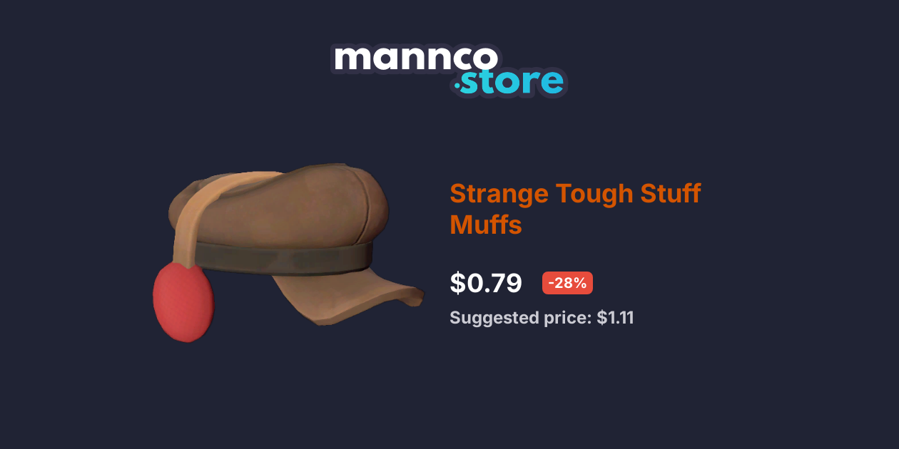 Strange Tough Stuff Muffs Mannco.store