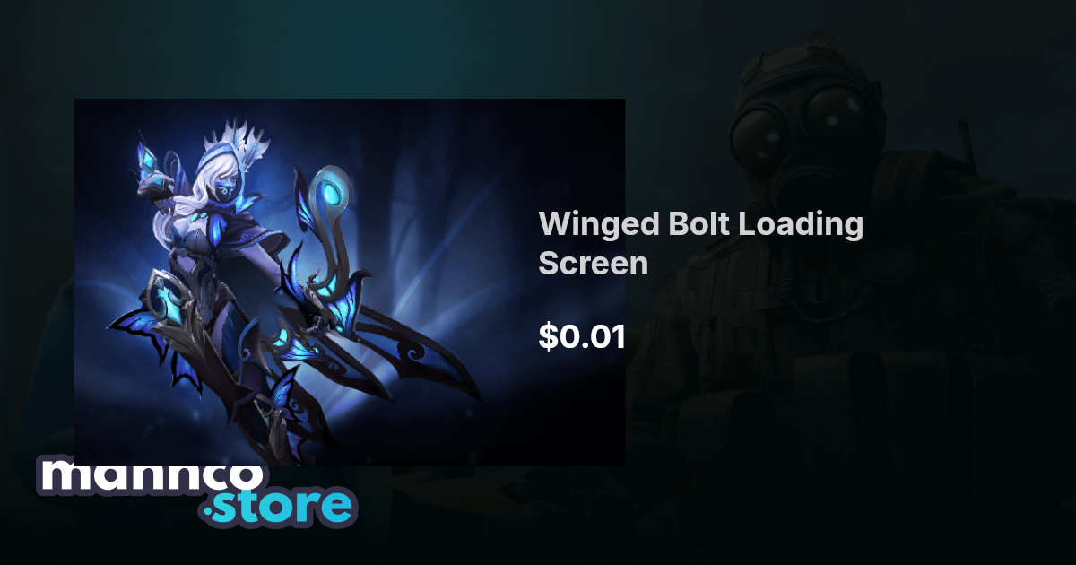 Winged Bolt Loading Screen | Mannco.store
