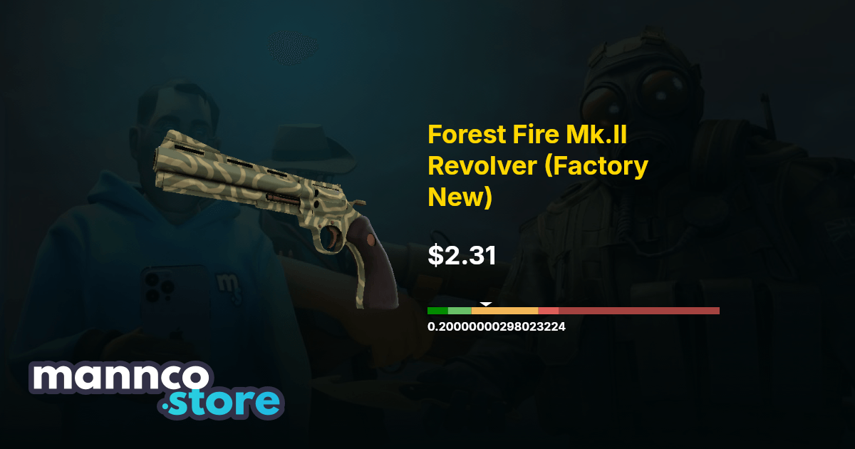 Forest Fire Mk.II Revolver (Factory New) | Mannco.store