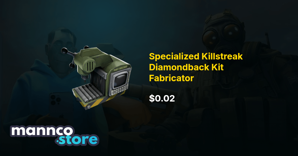 Specialized Killstreak Diamondback Kit Fabricator | Mannco.store