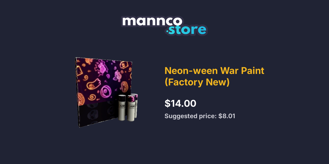 Neonween War Paint (Factory New) Mannco.store