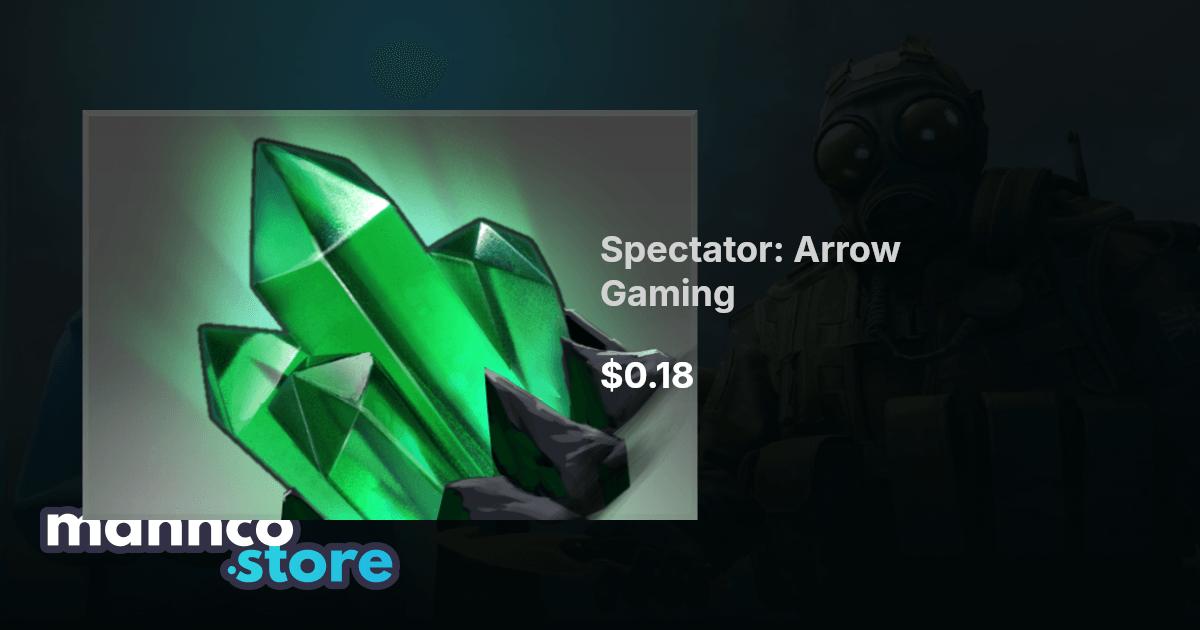Spectator: Arrow Gaming | Mannco.store
