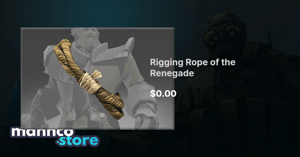 Rigging Rope of the Renegade | Mannco.store