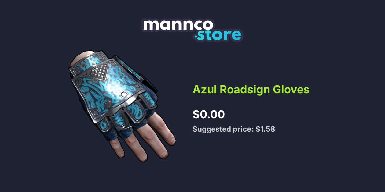 Azul Roadsign Gloves Mannco.store