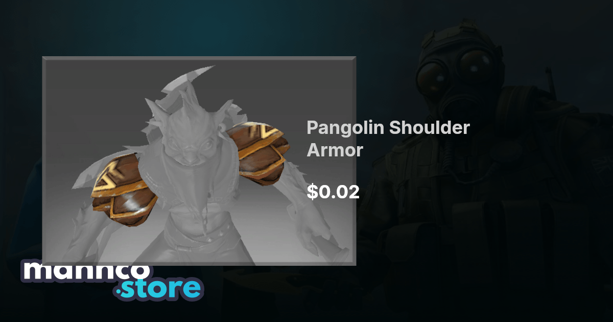 Pangolin Shoulder Armor | Mannco.store