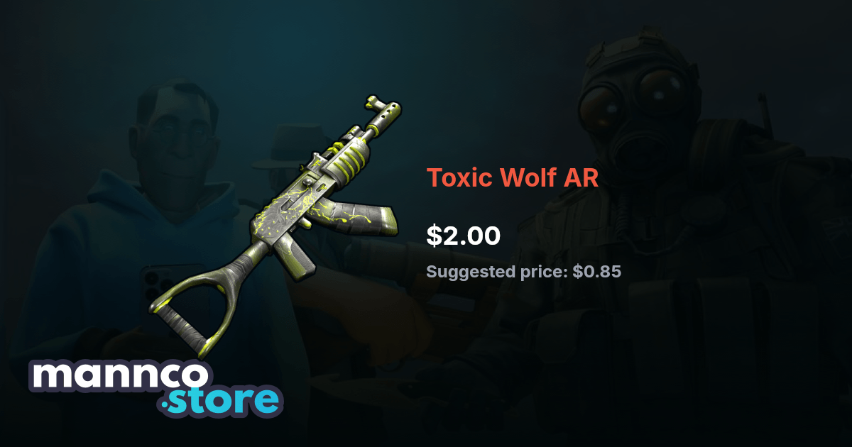 Toxic Wolf AR | Mannco.store