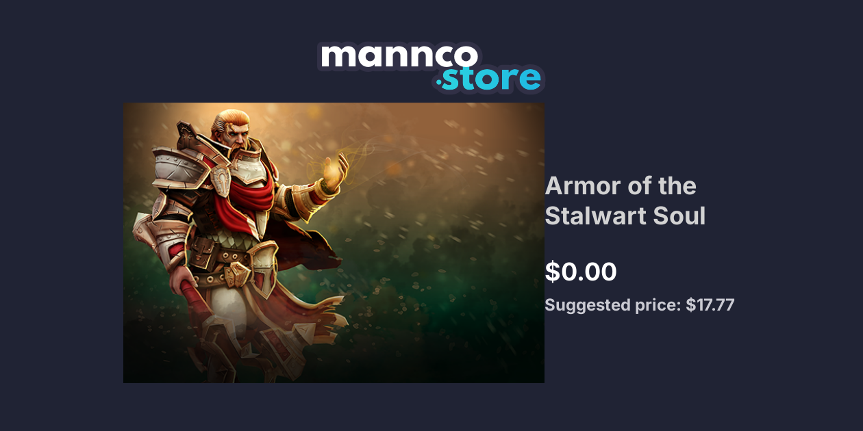 Armor of the Stalwart Soul Mannco.store