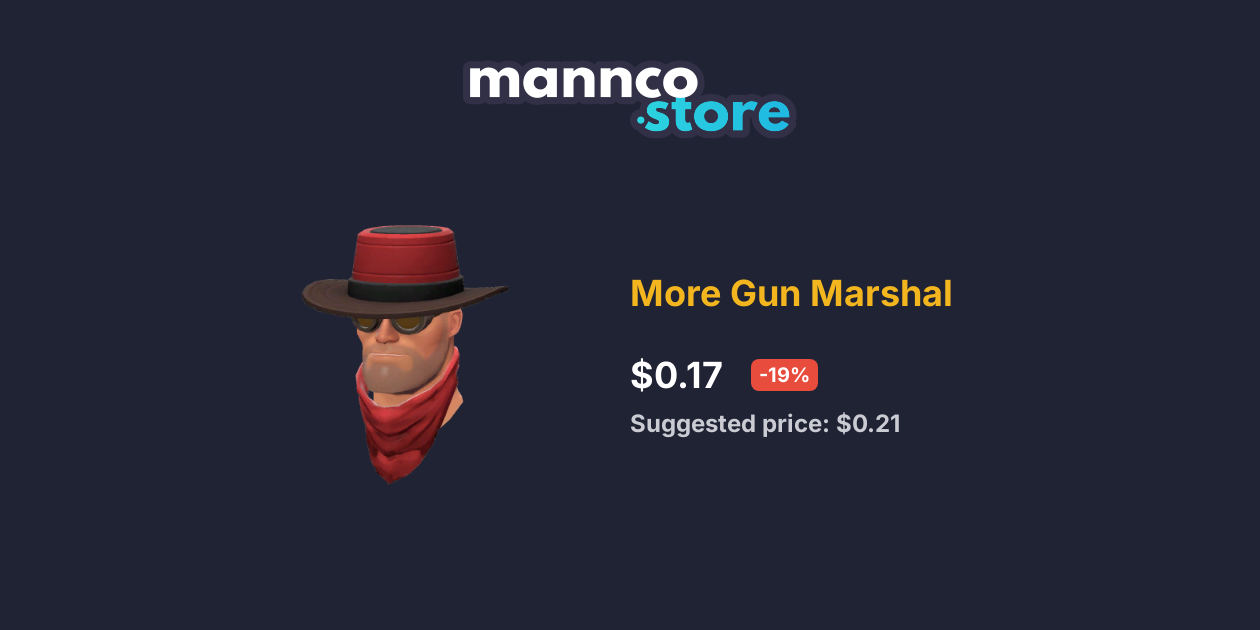 More Gun Marshal Mannco.store