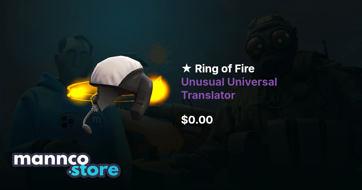 Ring of Fire Unusual Universal Translator | Mannco.store