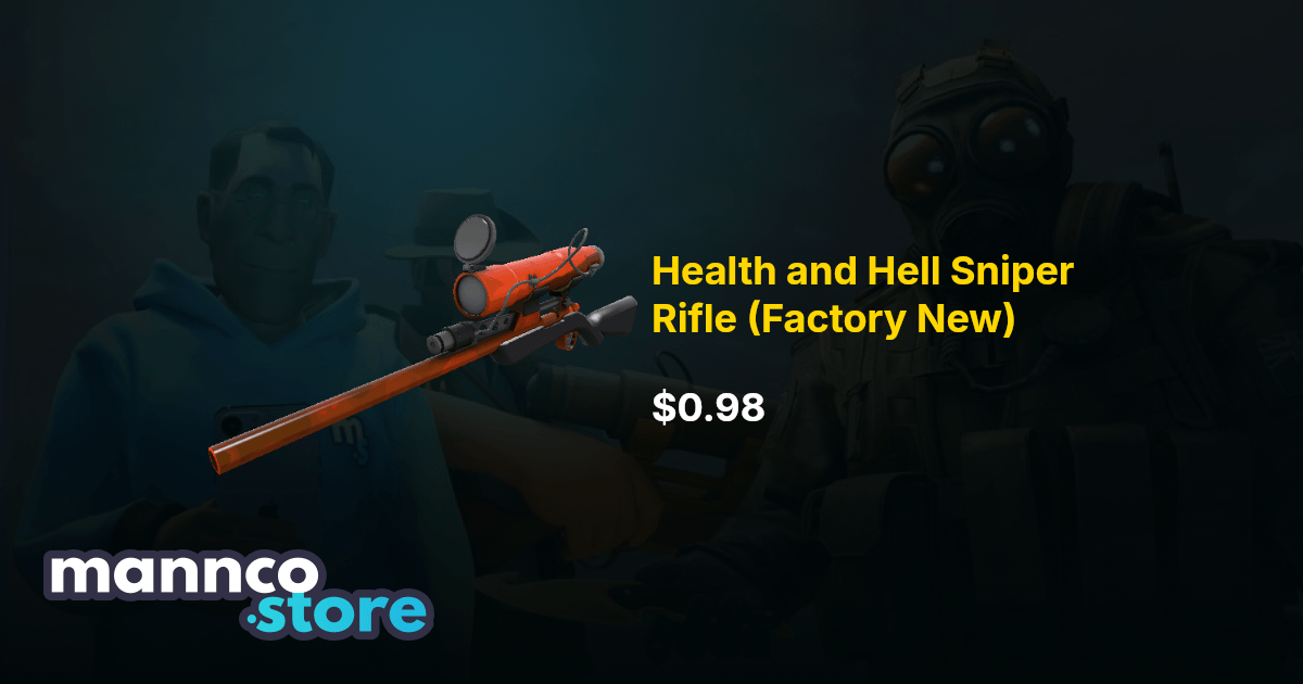 Health and Hell Sniper Rifle (Factory New) | Mannco.store