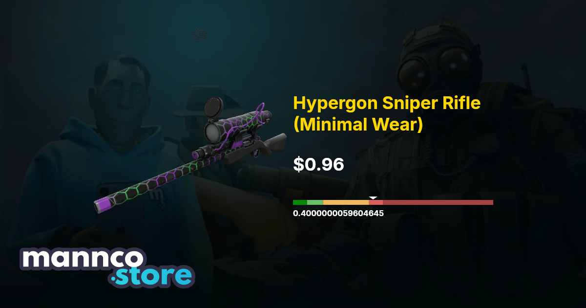 Hypergon Sniper Rifle (Minimal Wear) | Mannco.store