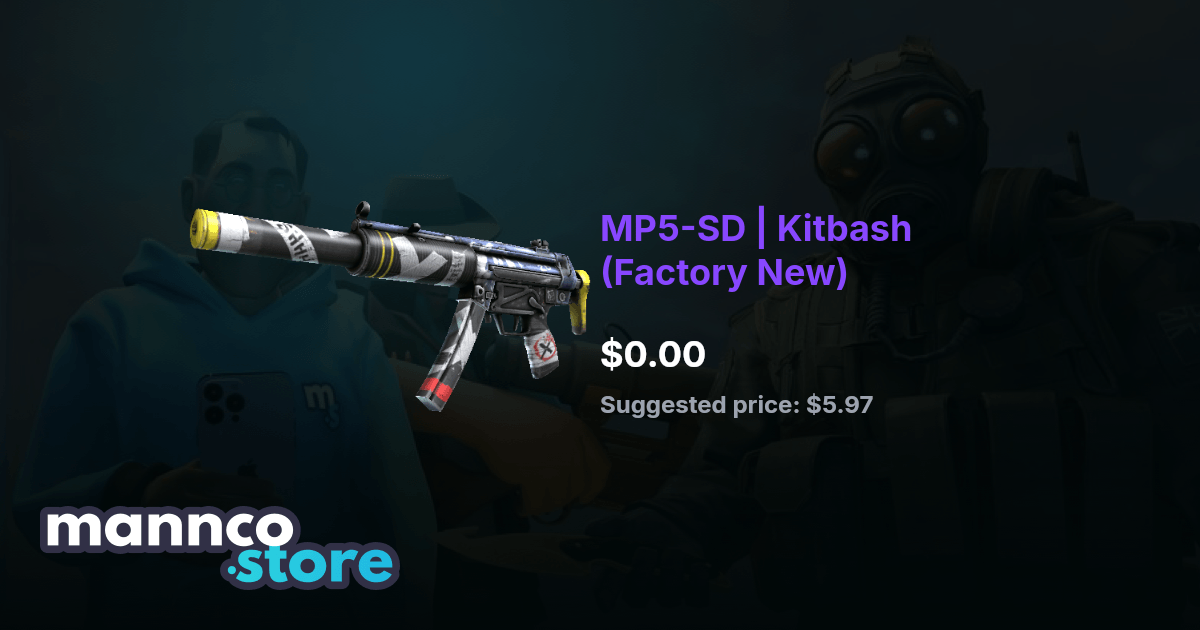 MP5-SD | Kitbash (Factory New) | Mannco.store