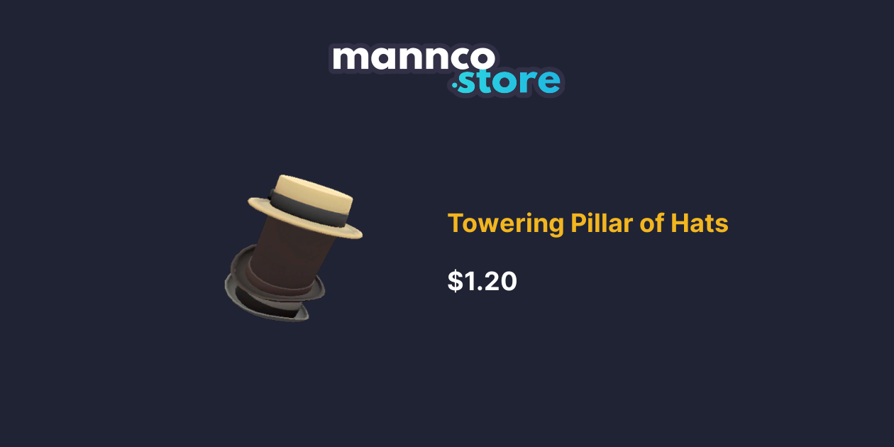 how to craft towering pillar of hats