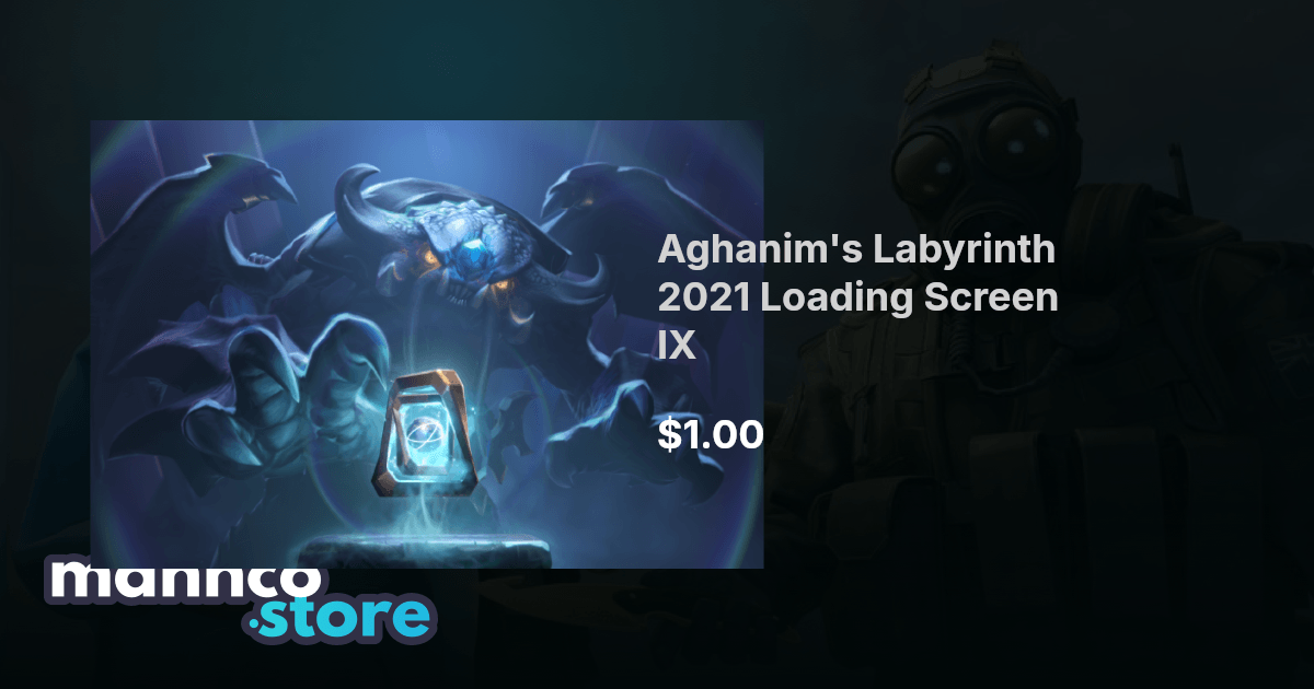 Aghanim s Labyrinth 2021 Loading Screen IX | Mannco.store