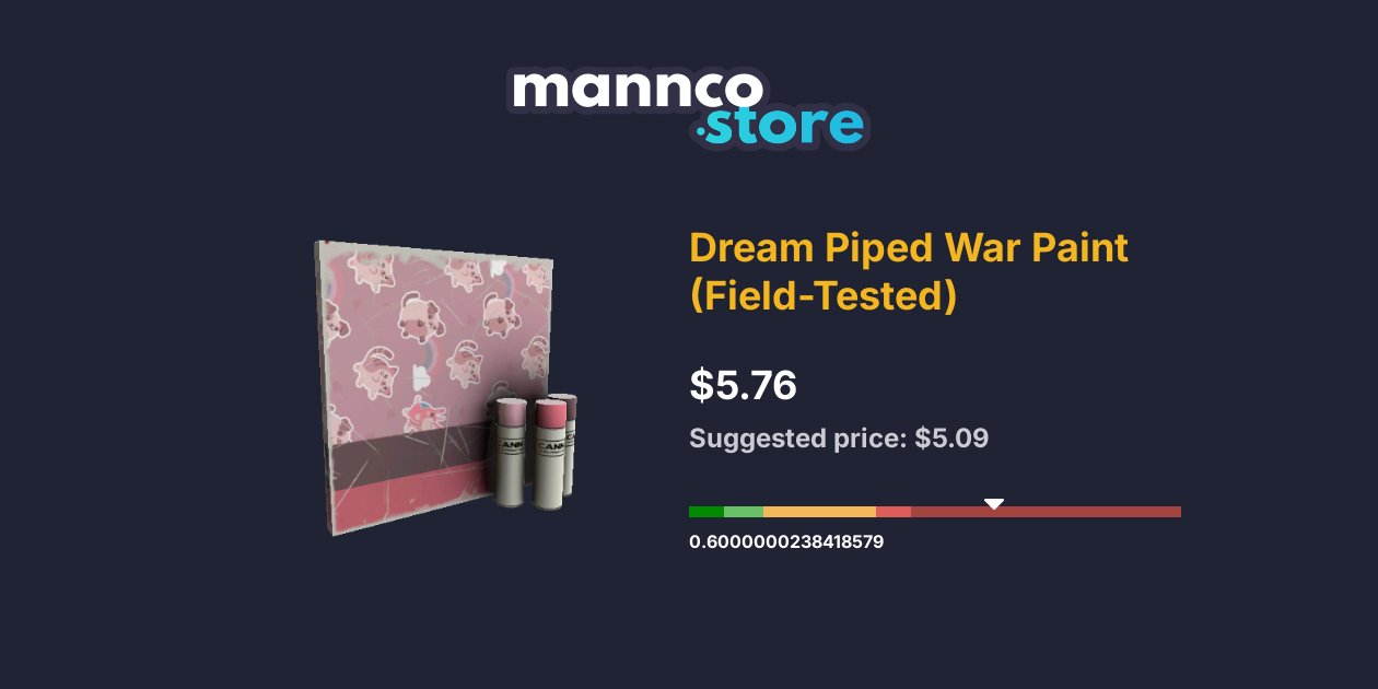 Dream Piped War Paint (FieldTested) Mannco.store