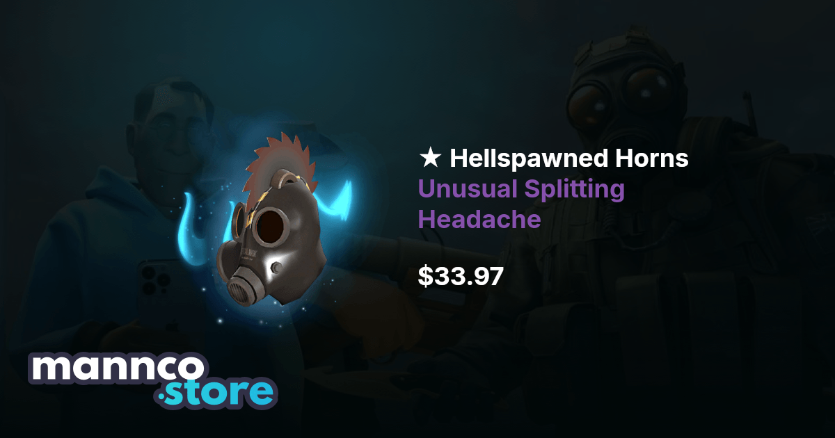 Hellspawned Horns Unusual Splitting Headache | Mannco.store