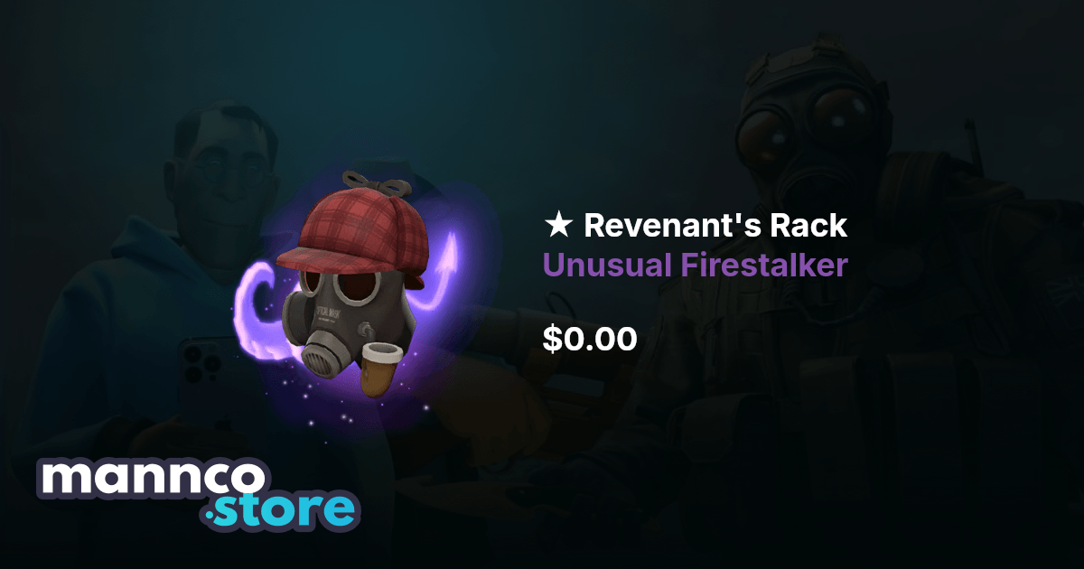 Revenant's Rack Unusual Firestalker | Mannco.store