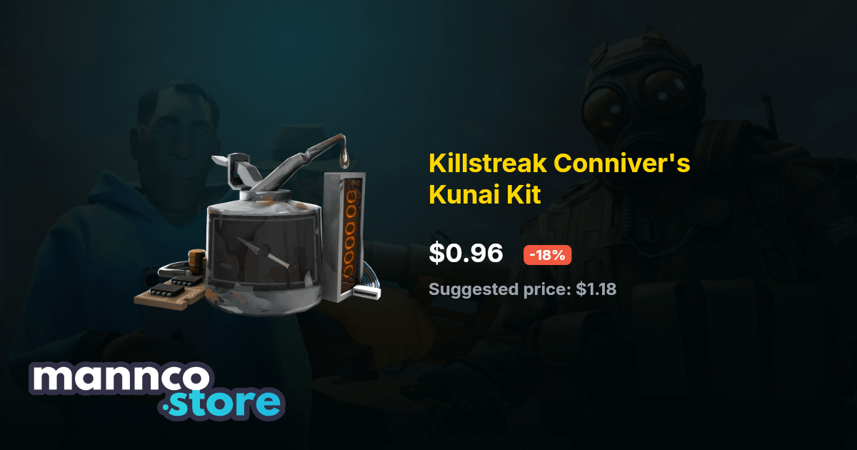 Uncraftable Killstreak Conniver s Kunai Kit | Mannco.store